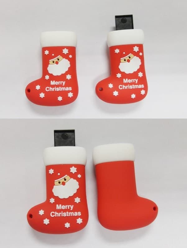 Christmas Boots Pop_up USB Flash Drive